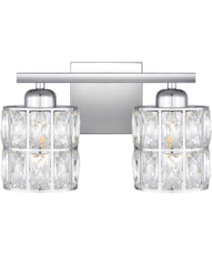 Gibson Medium 2-light Bath Light Polished Chrome