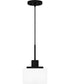 Quoizel Piccolo Pendant Small 1-light Mini Pendant Matte Black