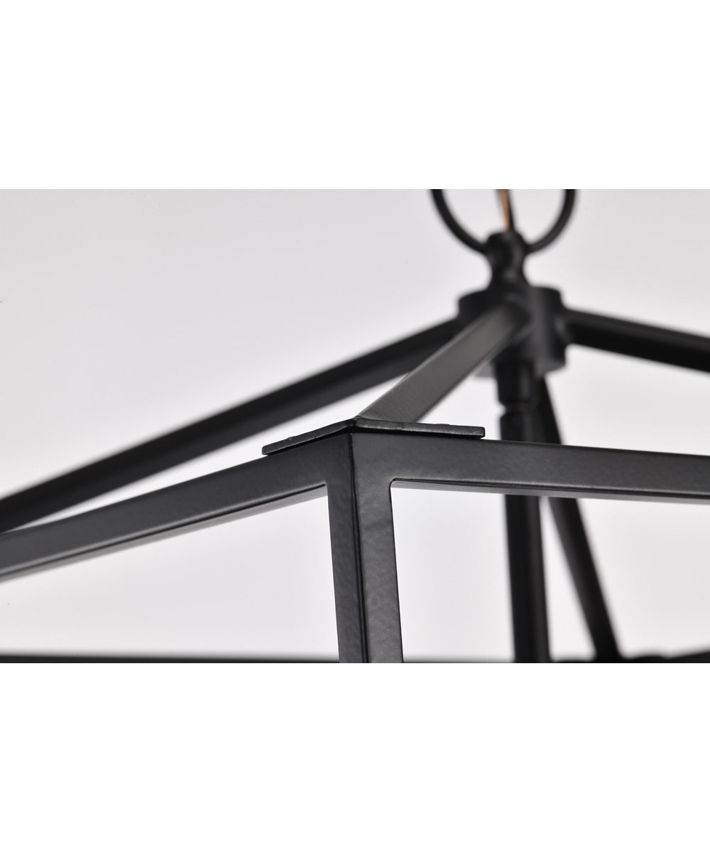Emma 4-Light Pendant Dark Bronze