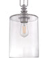 Dardyn 1-Light Mini Pendant Brushed Polished Nickel