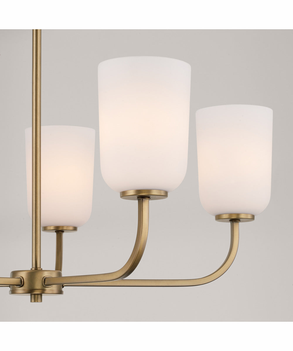 Lawson 5-Light Chandelier Aged Brass