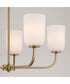 Lawson 5-Light Chandelier Aged Brass