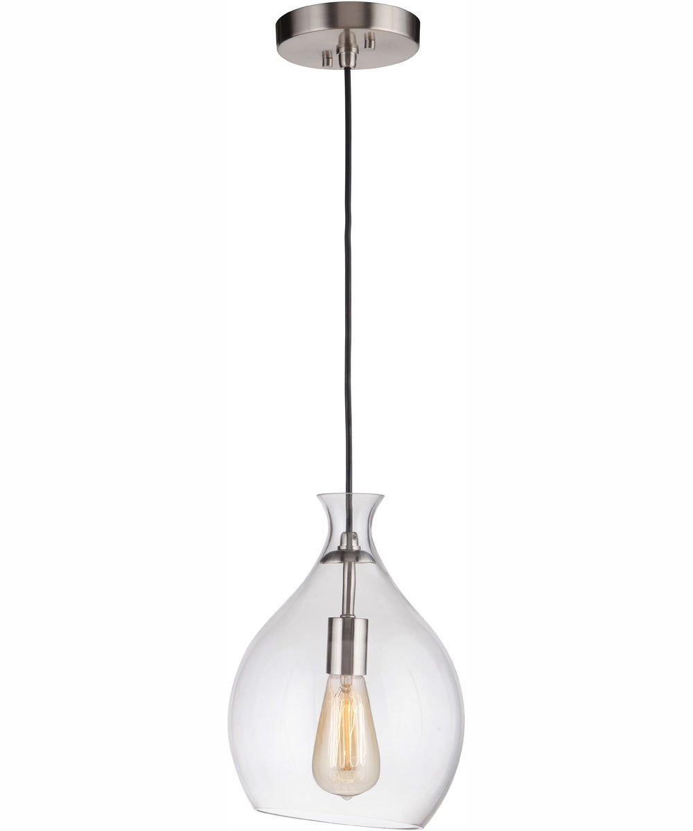 Pendant 1-Light Pendant Brushed Polished Nickel