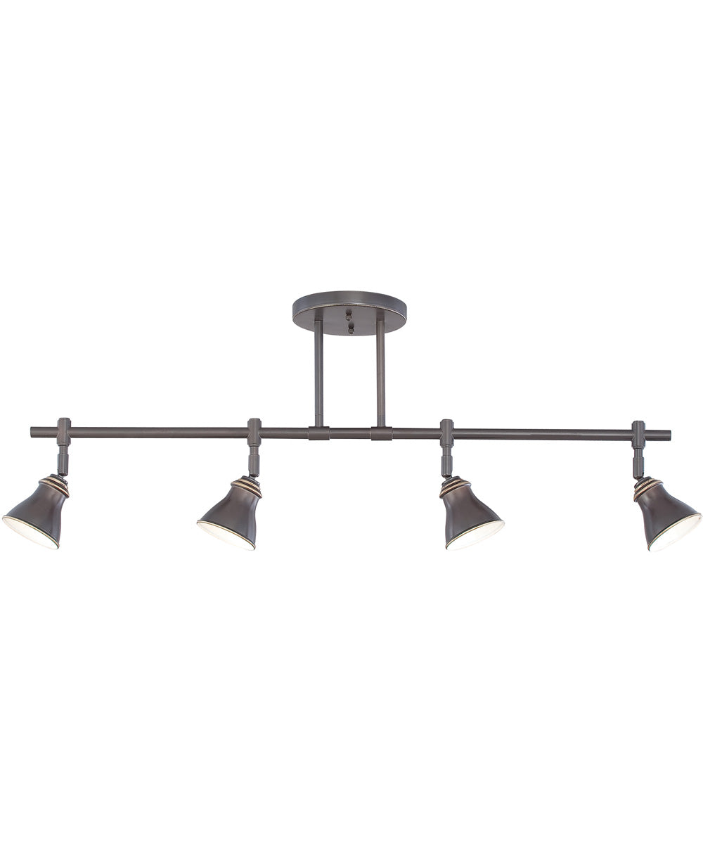 Denning 4-light Track Light Palladian Bronze