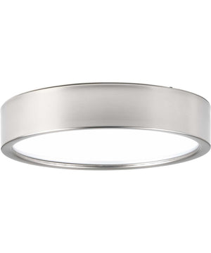 Portal 1-Light 13" LED Flush Mount Brushed Nickel