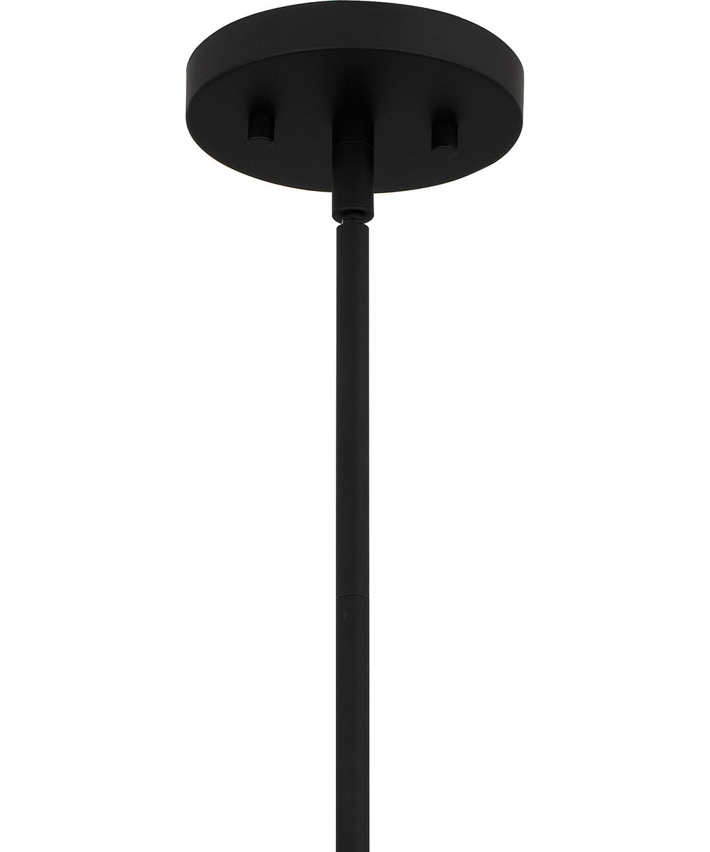 Quoizel Piccolo Pendant 1-light Mini Pendant Matte Black