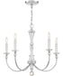 Mila 5-light Chandelier Polished Chrome
