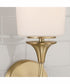 Presley 1-Light Sconce Aged Brass