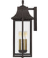 Manning Large 3-light Outdoor Wall Light  Coastal Armour Aluminum Western Bronze