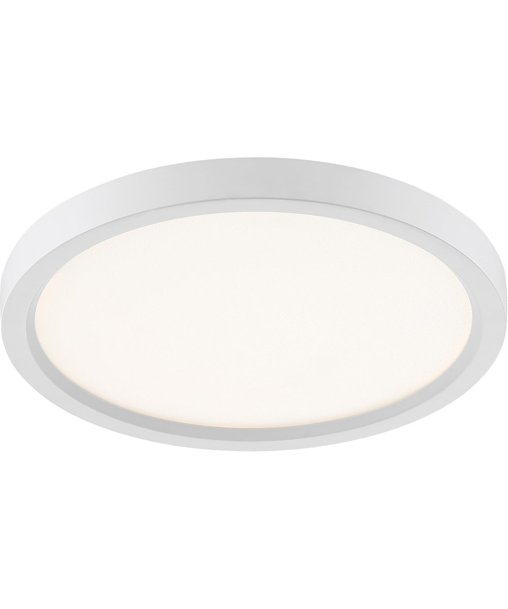 Outskirts  Flush Mount White Lustre