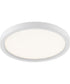 Outskirts  Flush Mount White Lustre