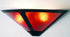 17"W Van Erp Amber Mica Wall Sconce