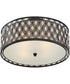 Boutique 4-light Semi Flush Mount Mystic Black