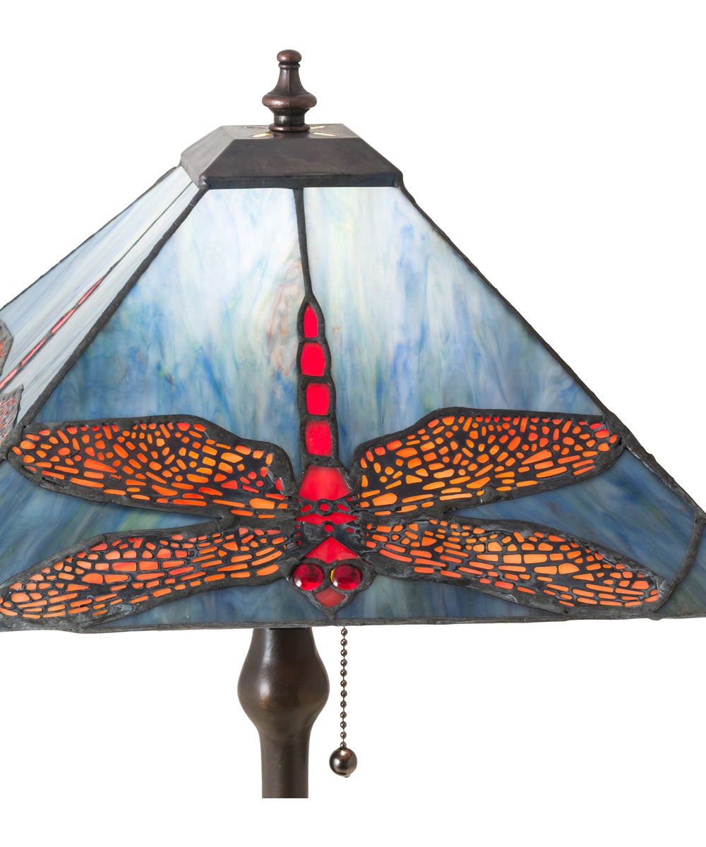 20" High Prairie Dragonfly Table Lamp