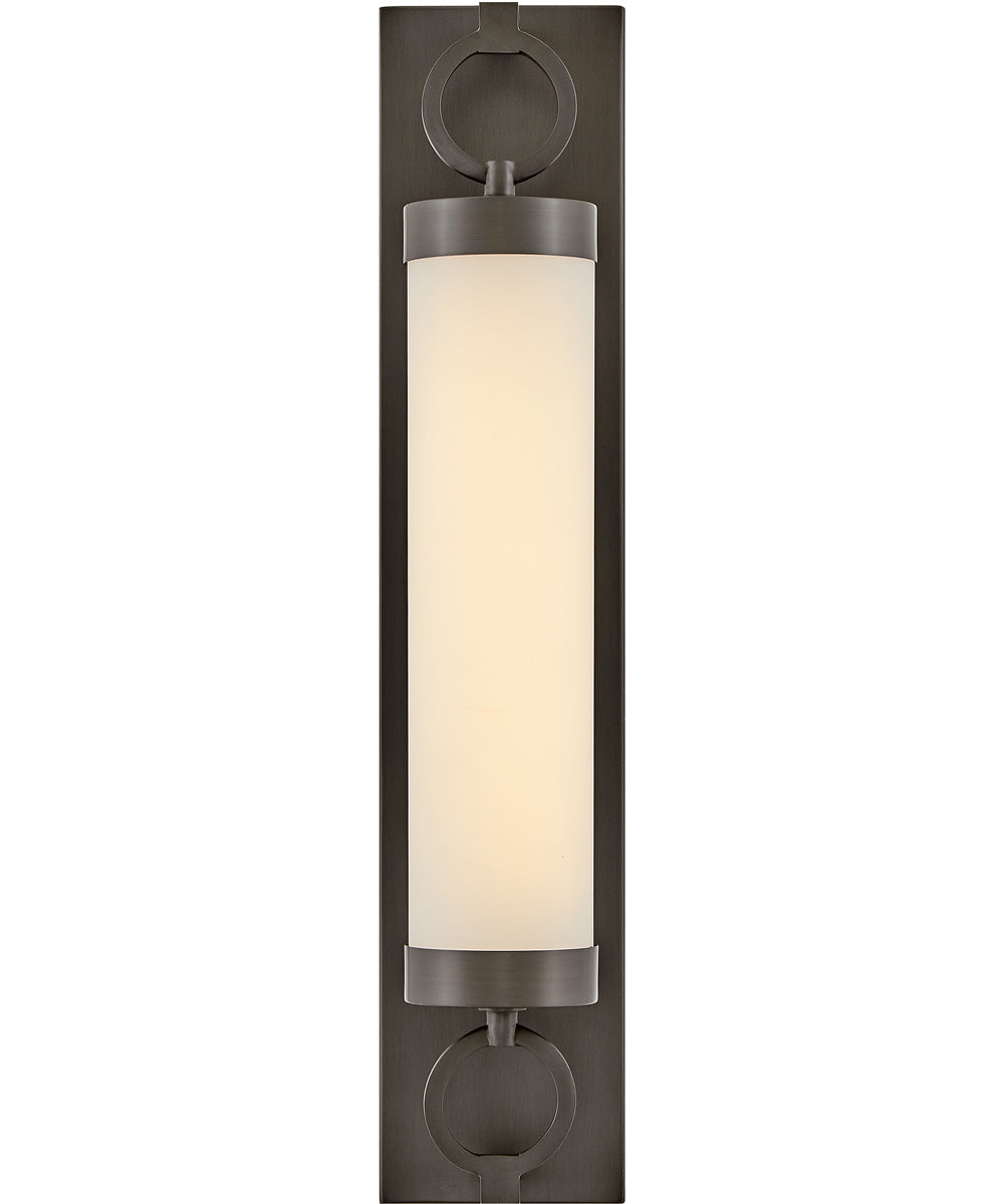 Baylor LED-Light Medium LED Vanity in Black Oxide