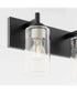 Fallstaff 4-light Bath Vanity Light Matte Black