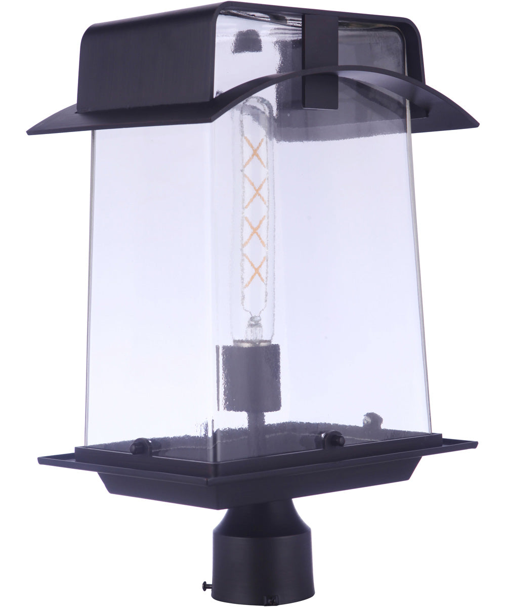 Smithy 1-Light Outdoor Post Aged Bronze Brushed