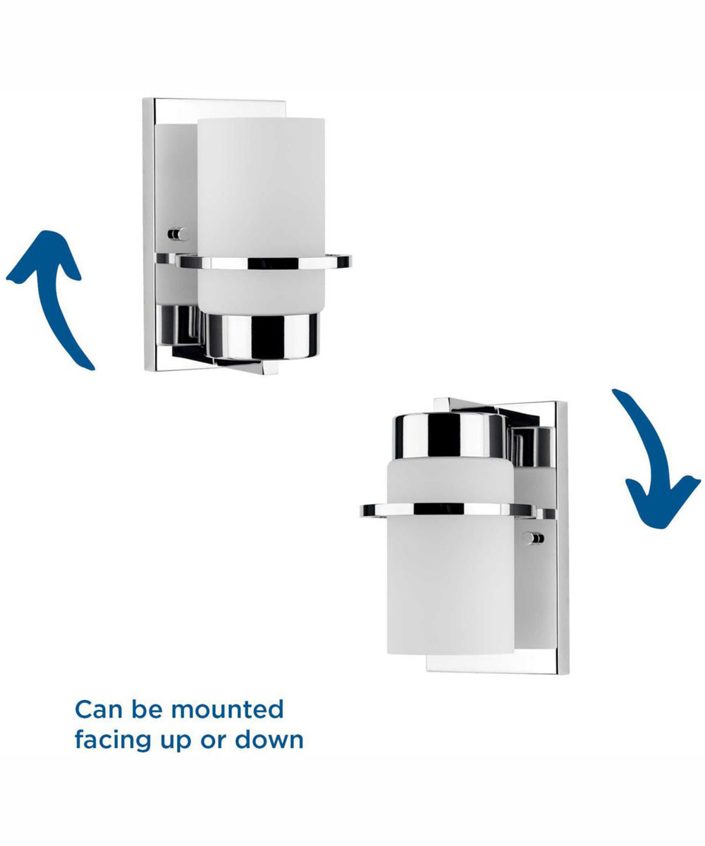 Reiss 1-Light Modern Farmhouse Vanity Light Polished Chrome