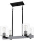 Caldwell 4-light Island Light Matte Black