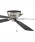 52" Pro Plus Hugger Ceiling Fan Brushed Satin Nickel