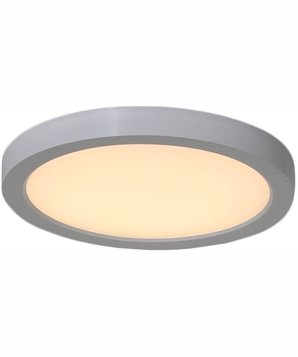 LED Flushmount 1-Light Flush Mount White