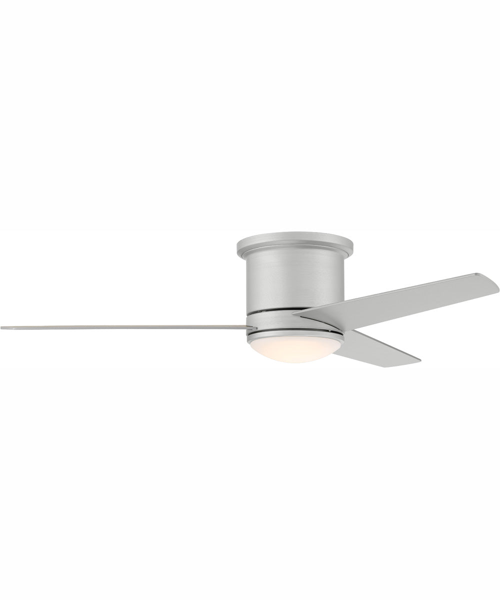 52" Cole 1-Light Ceiling Fan Painted Nickel