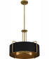 Quoizel Pendant 4-light Pendant Aged Brass
