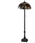62" High Renaissance Rose Floor Lamp