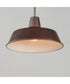 Pier M X-Large Pendant Empire Bronze