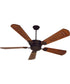 70" DC Epic Ceiling Fan (Blades Included) Oiled Bronze