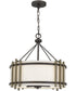 Juneau 4-light Pendant Iron Gate