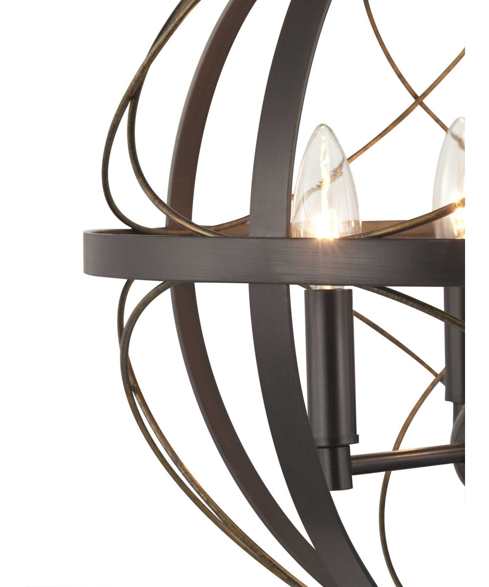 Brandywine 3-Light Pendant Antique Bronze