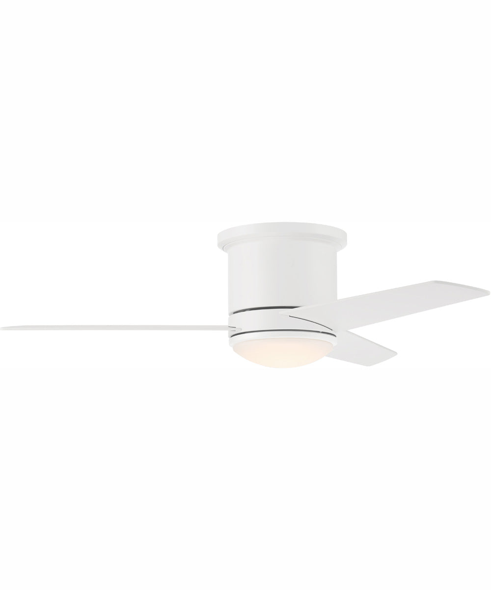 44" Cole II 1-Light Ceiling Fan White