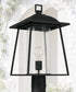 Durham 1-Light Outdoor Post-Lantern Black