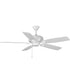 Edgefield 52" 5-Blade Ceiling Fan White