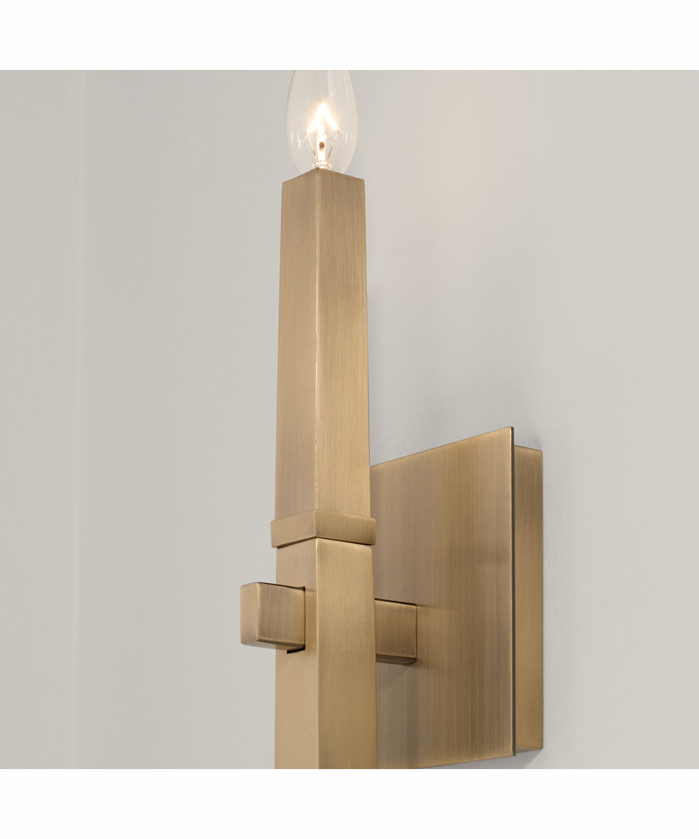 Blake 1-Light Sconce Aged Brass