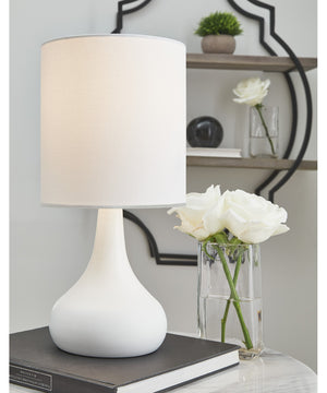 Camdale Metal Table Lamp (1/CN) White
