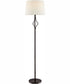 Yaella 1-Light 3Pcs Floor & Table Lamp Set D. Bronze/Fabric