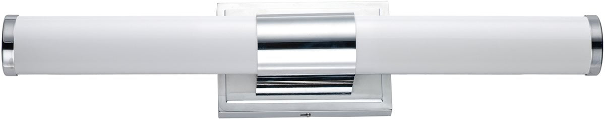 24"W Optic LED 2-Light Bath Vanity Polished Chrome