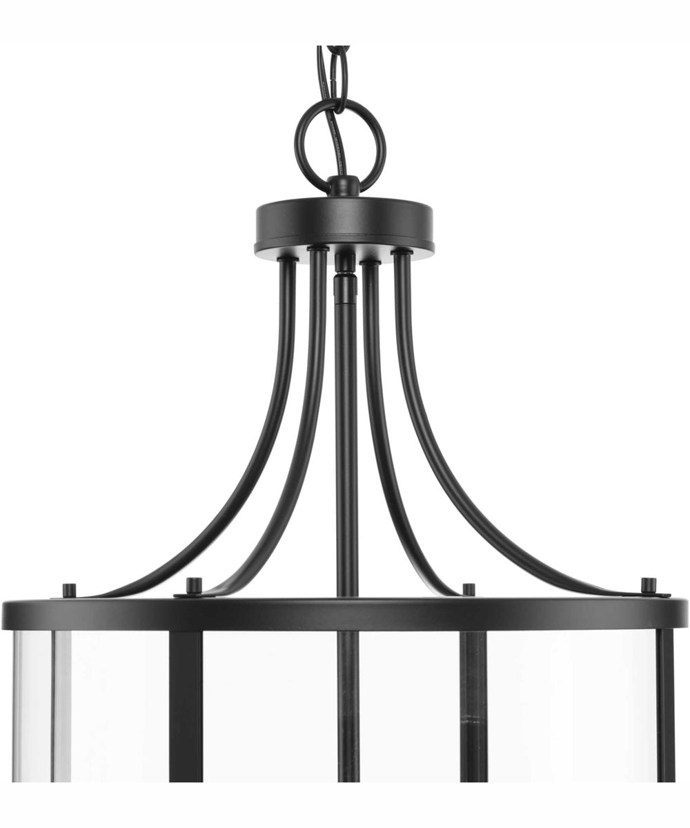 Gilliam 4-Light New Traditional Hall & Foyer Matte Black