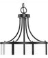 Gilliam 4-Light New Traditional Hall & Foyer Matte Black