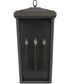 Donnelly 3-Light Outdoor Wall Mount Rain or Shine - Oiled Bronze