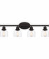 Caverly Extra Large 4-light Bath Light Bronze