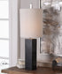 32"H Delaney Marble Column Accent Lamp