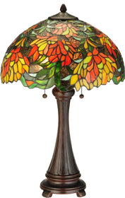 25"H Lamella Table Lamp