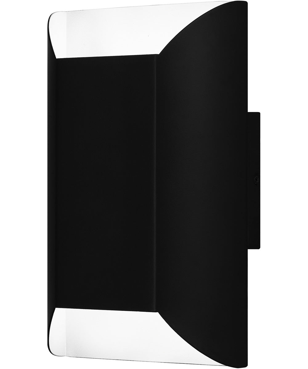 Becklow Medium 2-light Outdoor Wall Light  Coastal Armour Aluminum Matte Black