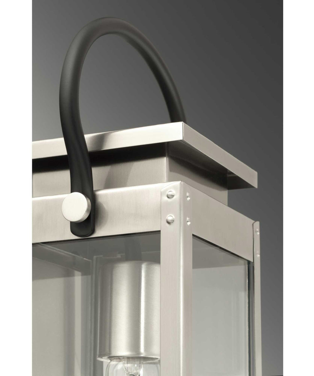 Union Square 1-Light Small Wall-Lantern Stainless Steel