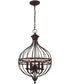 Winterlynn 4-Light Chandelier  Ant. Bronze