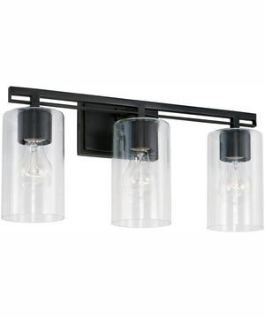 Shelton 3-Light Vanity Matte Black
