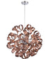Ribbons 12-light Pendant Satin Copper